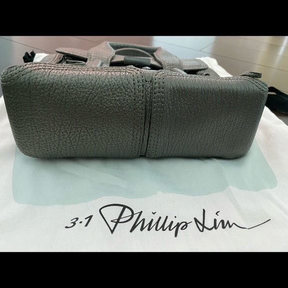 3.1 Phillip Lim Pashli Mini Satchel Bag Pewter - Picture 6 of 10